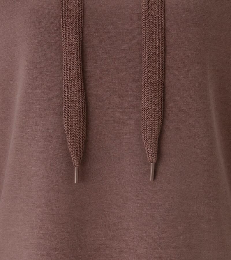 Aniston CASUAL Sweatshirt met bindband aan de capuchon nieuwe collectie