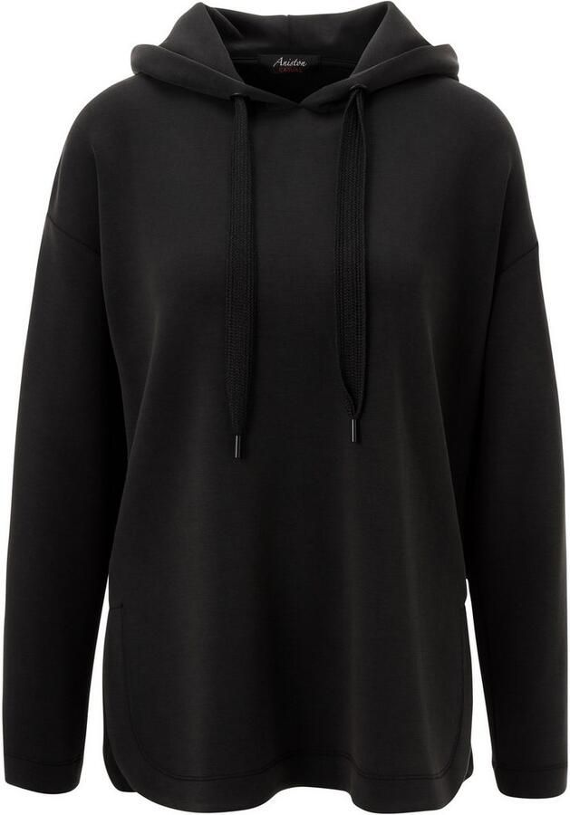 Aniston CASUAL Sweatshirt met bindband aan de capuchon nieuwe collectie - Foto 6