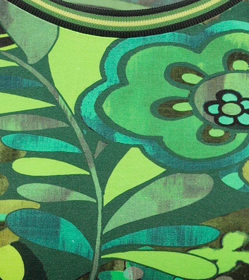 Aniston CASUAL Sweatshirt met extravagante print in batik-stijl