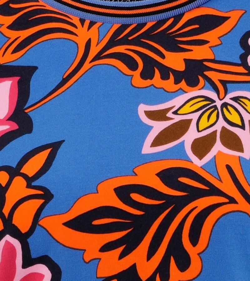 Aniston CASUAL Sweatshirt met grootvlak grafische bloemenprint