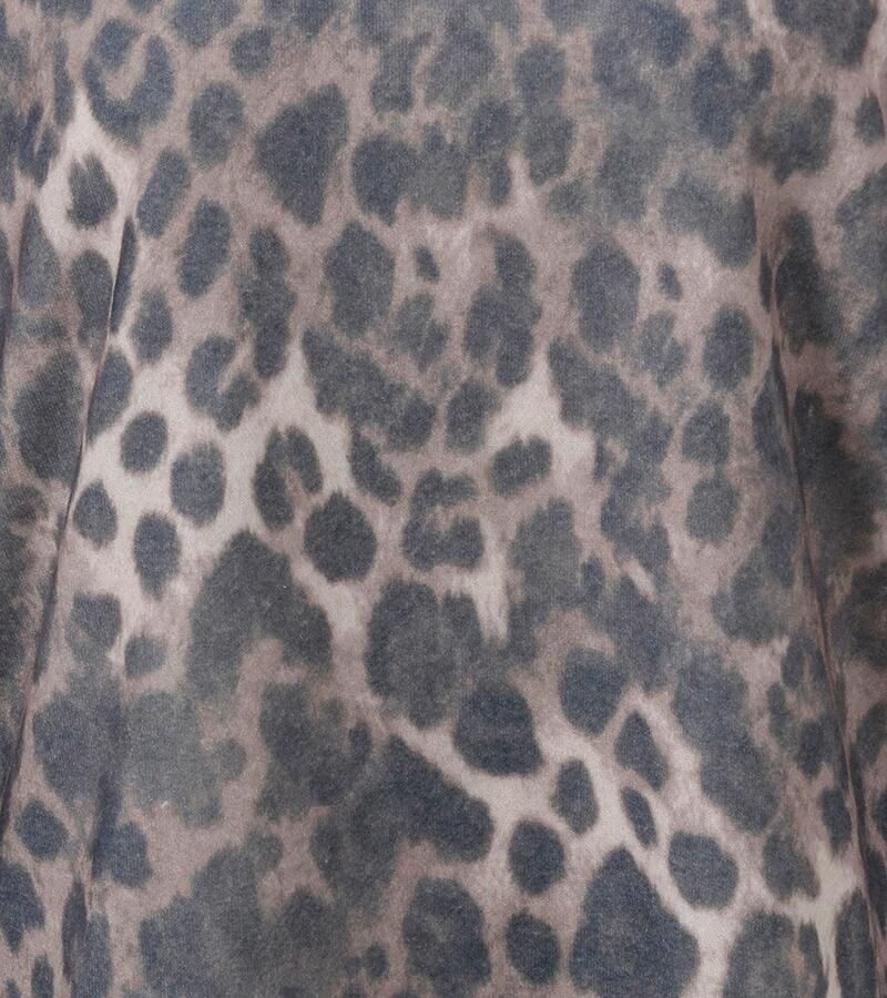Aniston CASUAL Sweatshirt met trendy luipaardprint elk stuk uniek nieuwe collectie