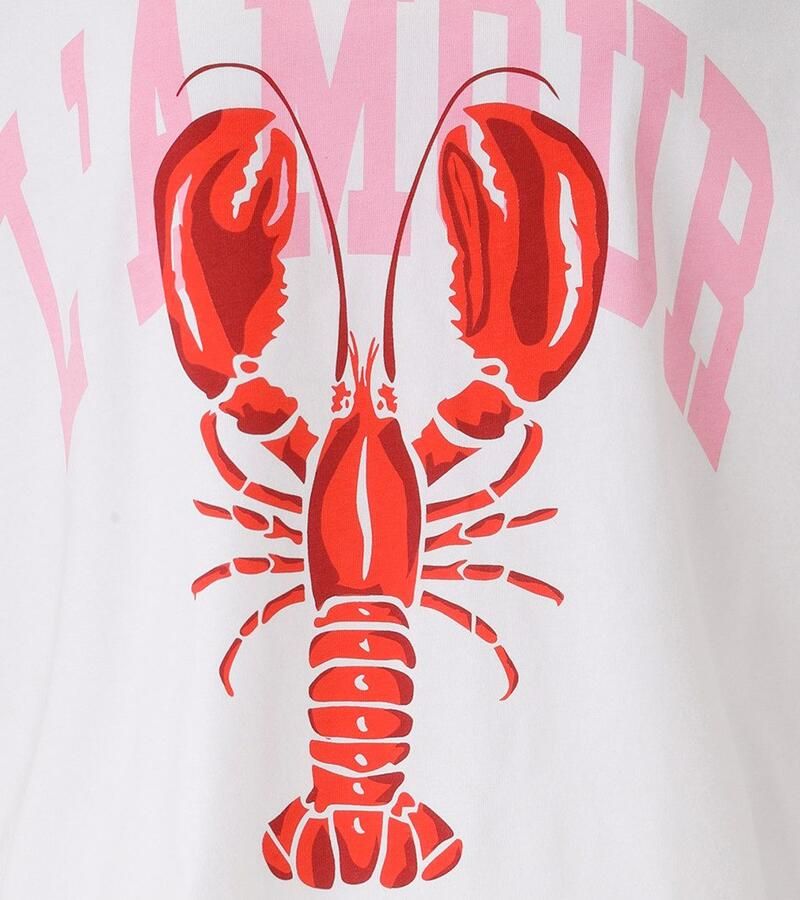 Aniston CASUAL T-shirt bedrukt met kreeften en opschriften nieuwe collectie - Foto 2
