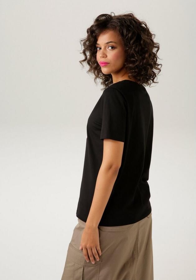 Aniston CASUAL T-shirt met coole smileys print - Foto 3