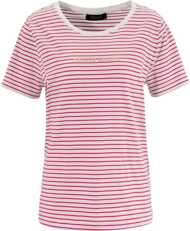 Aniston CASUAL T-shirt met streepdessin