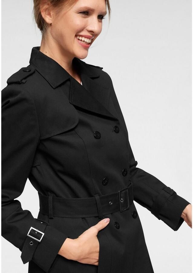 Aniston CASUAL Trenchcoat met riem voor het aanpassen van de wijdte - Foto 2