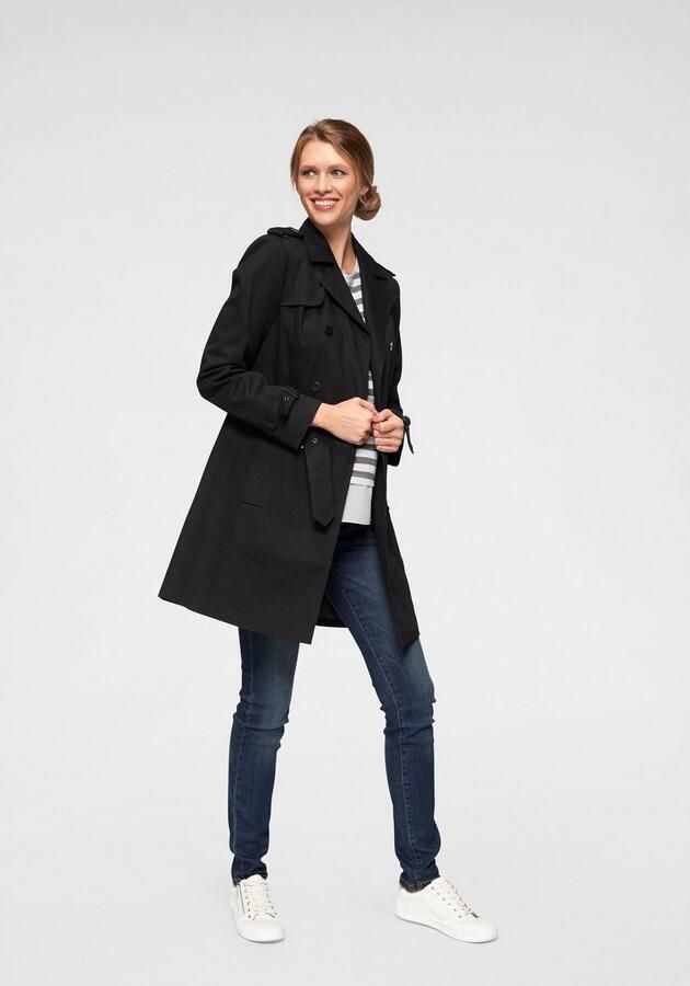 Aniston CASUAL Trenchcoat met riem voor het aanpassen van de wijdte - Foto 5