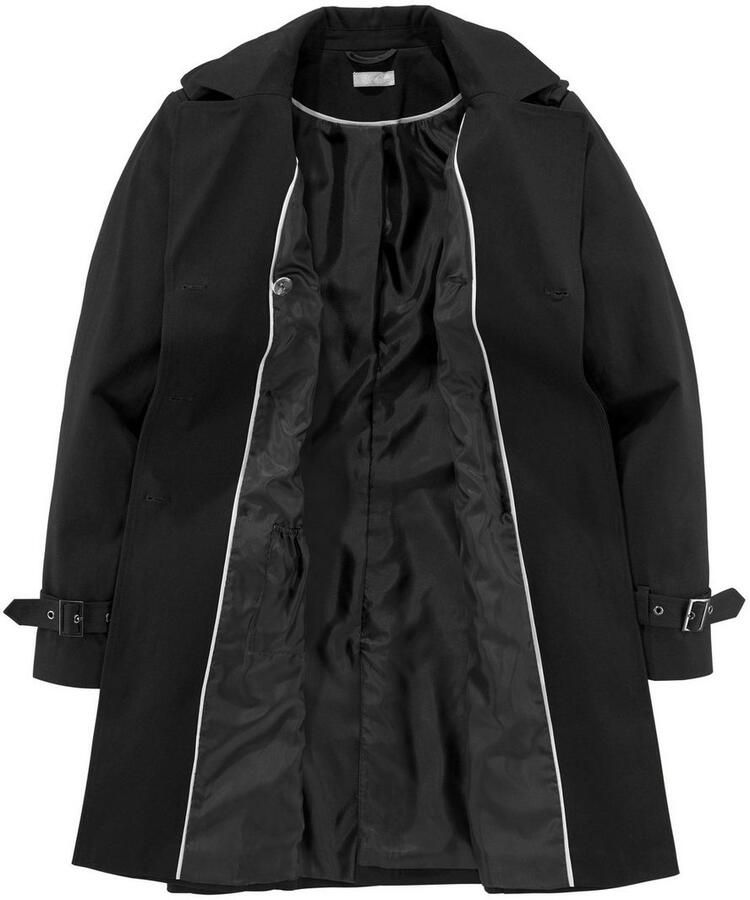 Aniston CASUAL Trenchcoat met riem voor het aanpassen van de wijdte