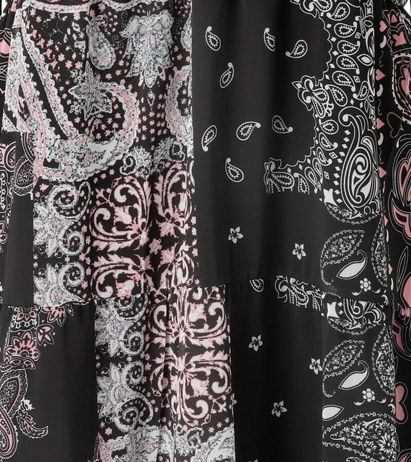 Aniston CASUAL Tuniekjurk in fantasierijk paisley-patroonmix nieuwe collectie