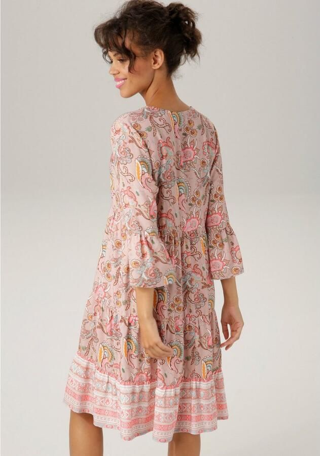 Aniston CASUAL Tuniekjurk met fantasierijke druk - Foto 2