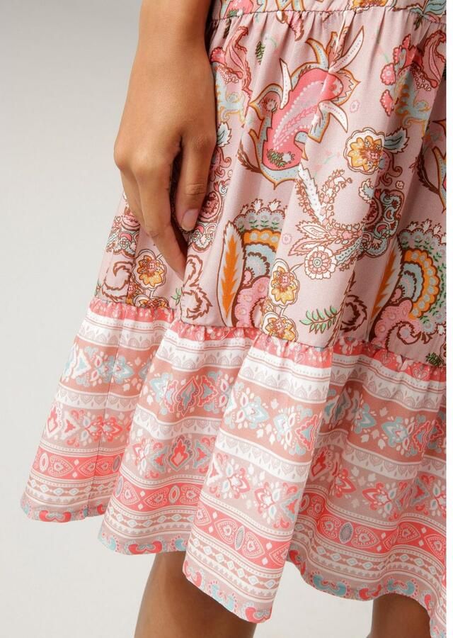 Aniston CASUAL Tuniekjurk met fantasierijke druk