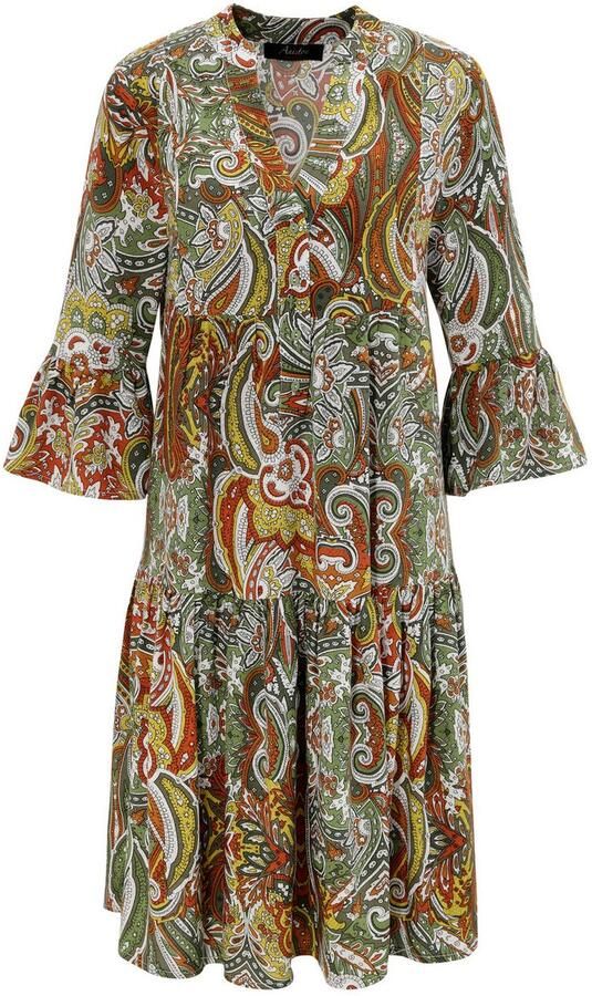 Aniston CASUAL Tuniekjurk met kleurharmonieuze grootvlak paisley-patroon - Foto 6