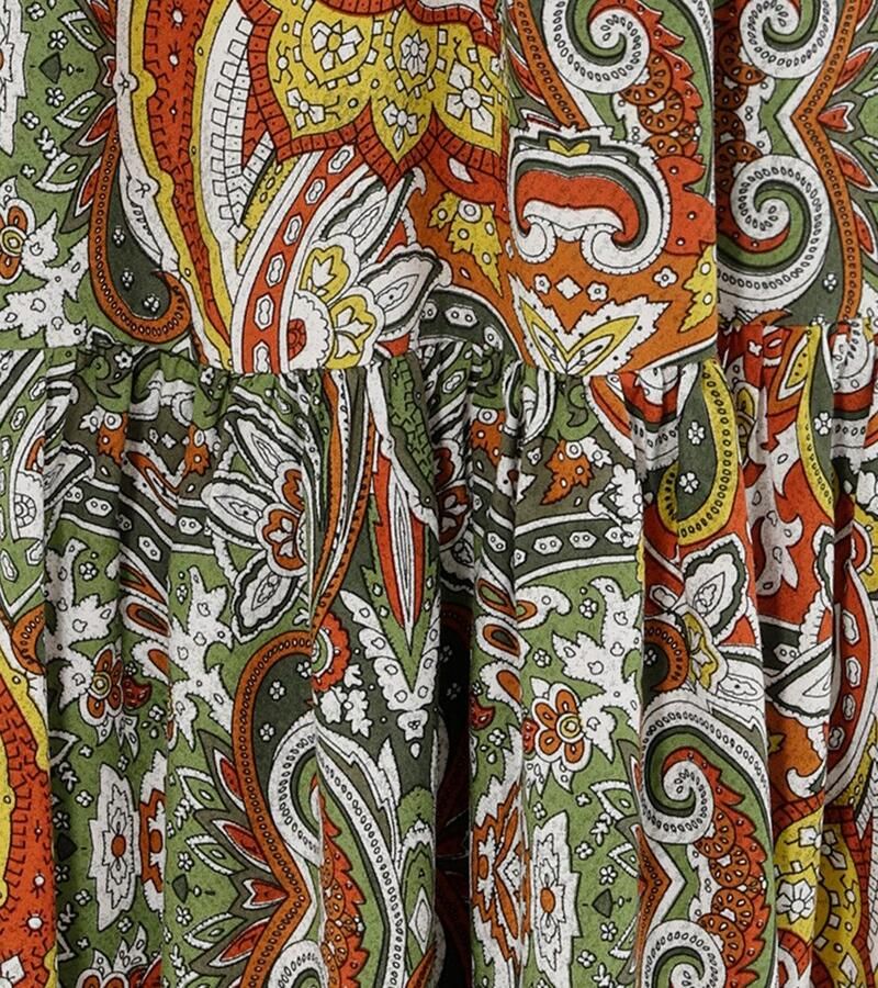 Aniston CASUAL Tuniekjurk met kleurharmonieuze grootvlak paisley-patroon