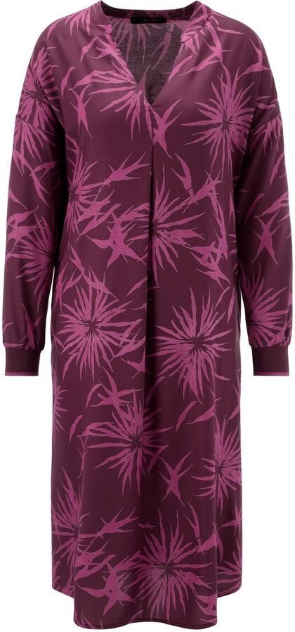 Aniston CASUAL Tuniekjurk met trendy grafische bloe print nieuwe collectie - Foto 6