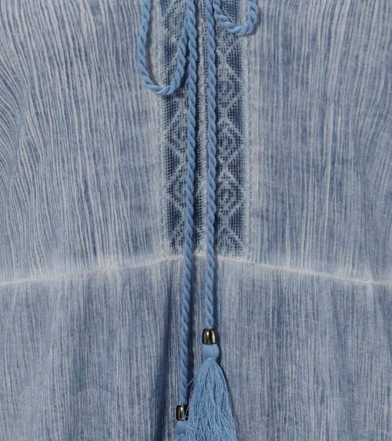 Aniston CASUAL Tuniekjurk met uitgebreide kantversiering (Met jersey onderjurk)