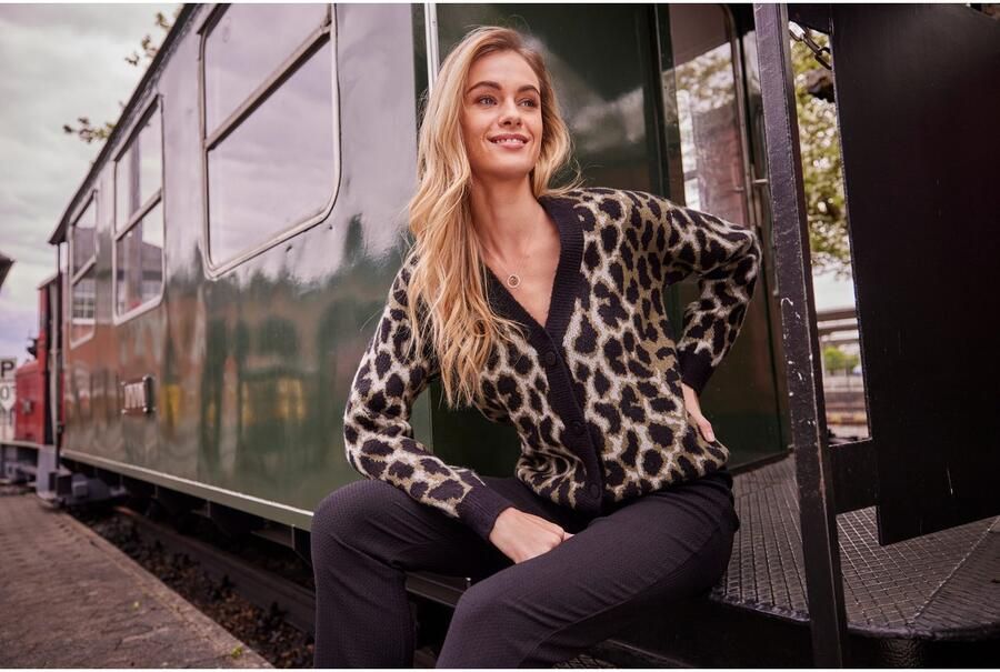 Aniston CASUAL Vest in trendy luipaardpatroon nieuwe collectie - Foto 8