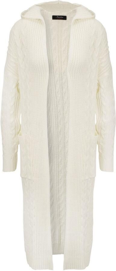 Aniston CASUAL Vest in trendy vlecht- en ajourpatroon-mix - Foto 7