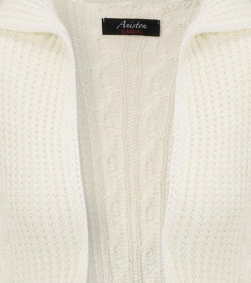 Aniston CASUAL Vest in trendy vlecht- en ajourpatroon-mix