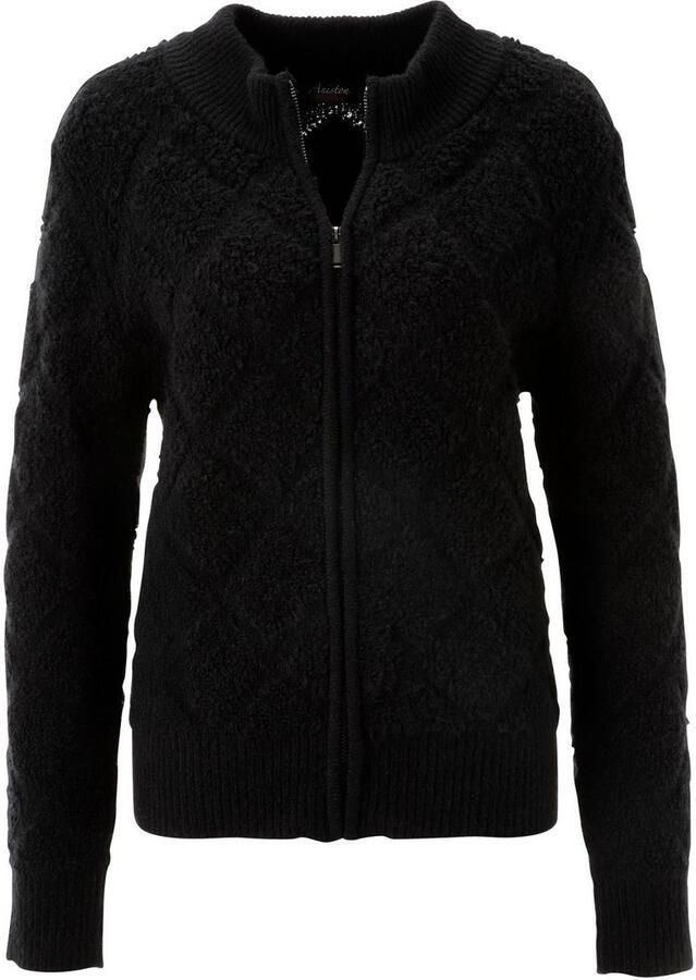 Aniston CASUAL Vest met discreet ruitpatroon in 3d-effect nieuwe collectie - Foto 2