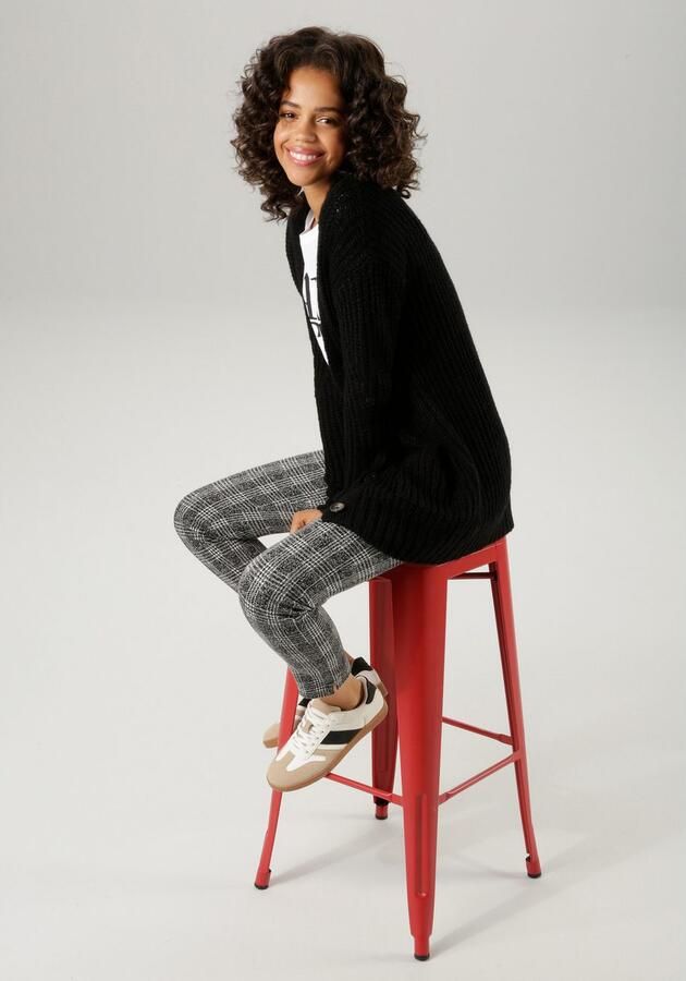 Aniston CASUAL Vest met prachtig breipatroon - Foto 5