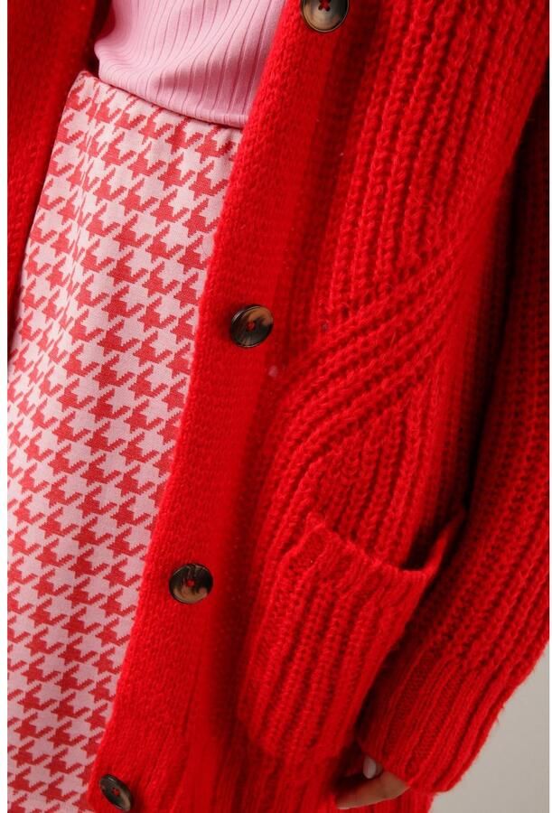 Aniston CASUAL Vest met prachtig breipatroon