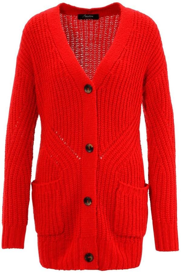 Aniston CASUAL Vest met prachtig breipatroon - Foto 6