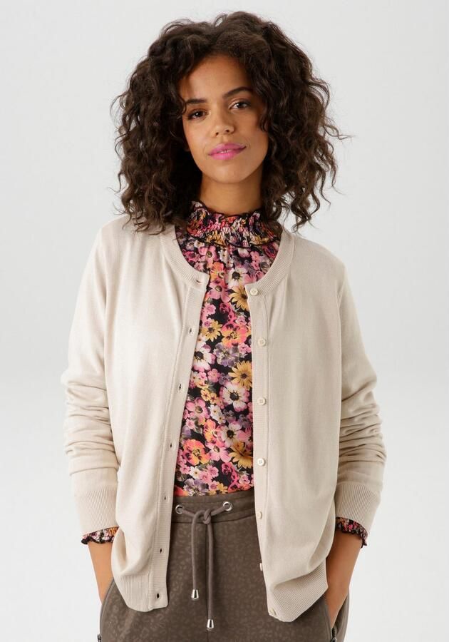 Aniston CASUAL Vest met ronde hals - Foto 4