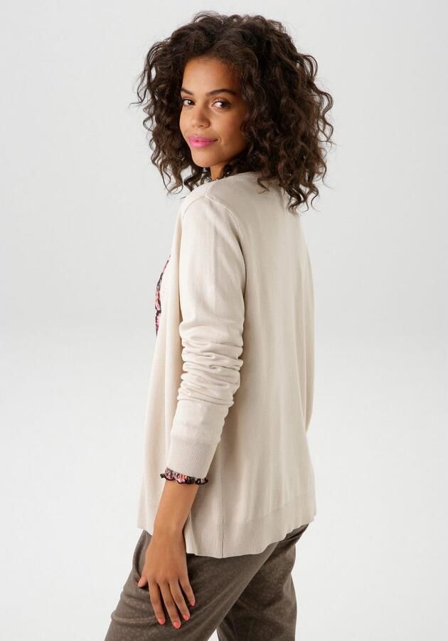 Aniston CASUAL Vest met ronde hals - Foto 5