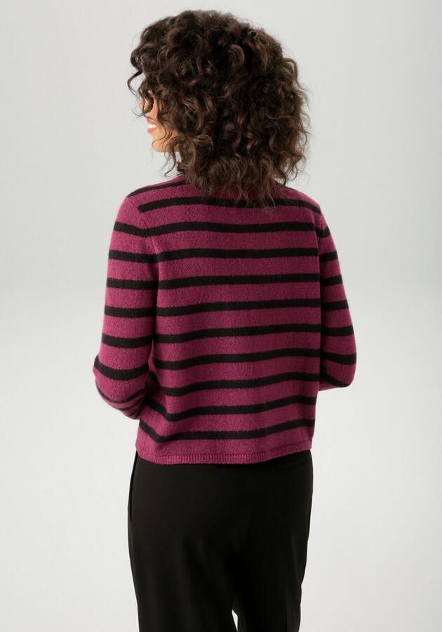 Aniston CASUAL Vest met streepdessin nieuwe collectie - Foto 4