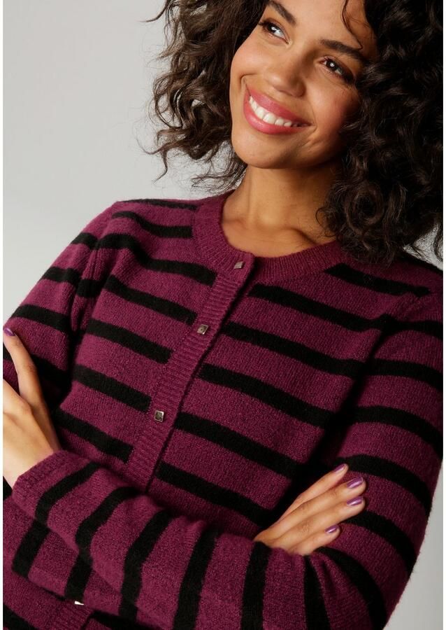 Aniston CASUAL Vest met streepdessin nieuwe collectie - Foto 3