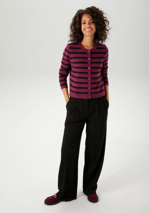 Aniston CASUAL Vest met streepdessin nieuwe collectie - Foto 5