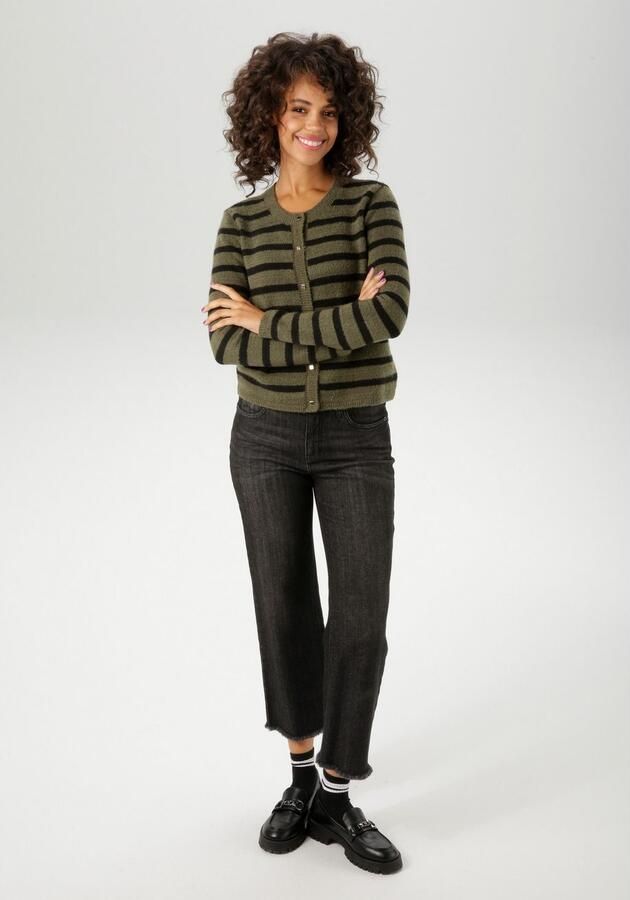 Aniston CASUAL Vest met streepdessin nieuwe collectie - Foto 6