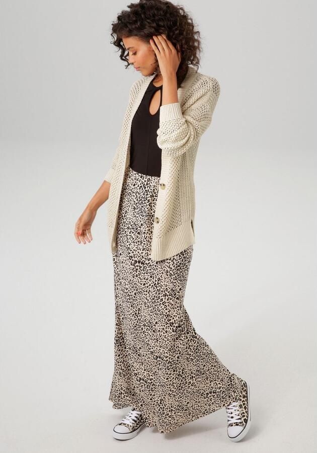 Aniston CASUAL Vest met trendy gaatjesbrei-patroon - Foto 6