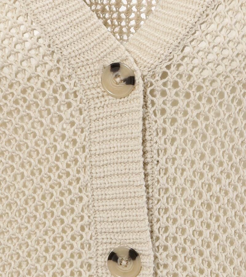 Aniston CASUAL Vest met trendy gaatjesbrei-patroon