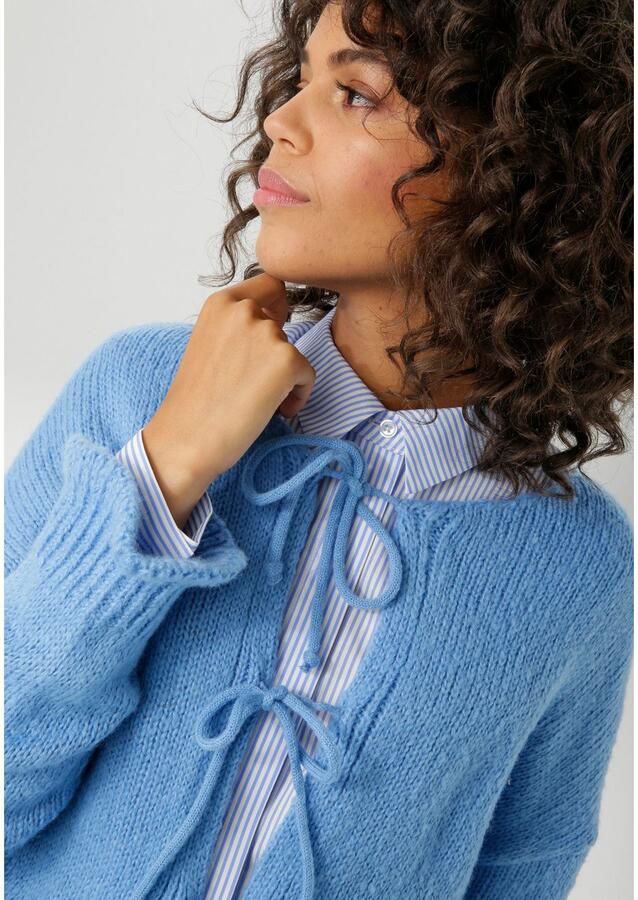 Aniston CASUAL Vest te sluiten met trendy strikbanden nieuwe collectie - Foto 3