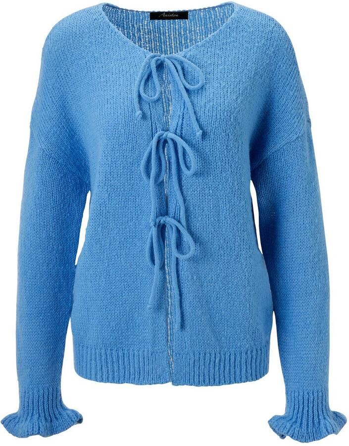 Aniston CASUAL Vest te sluiten met trendy strikbanden nieuwe collectie - Foto 2