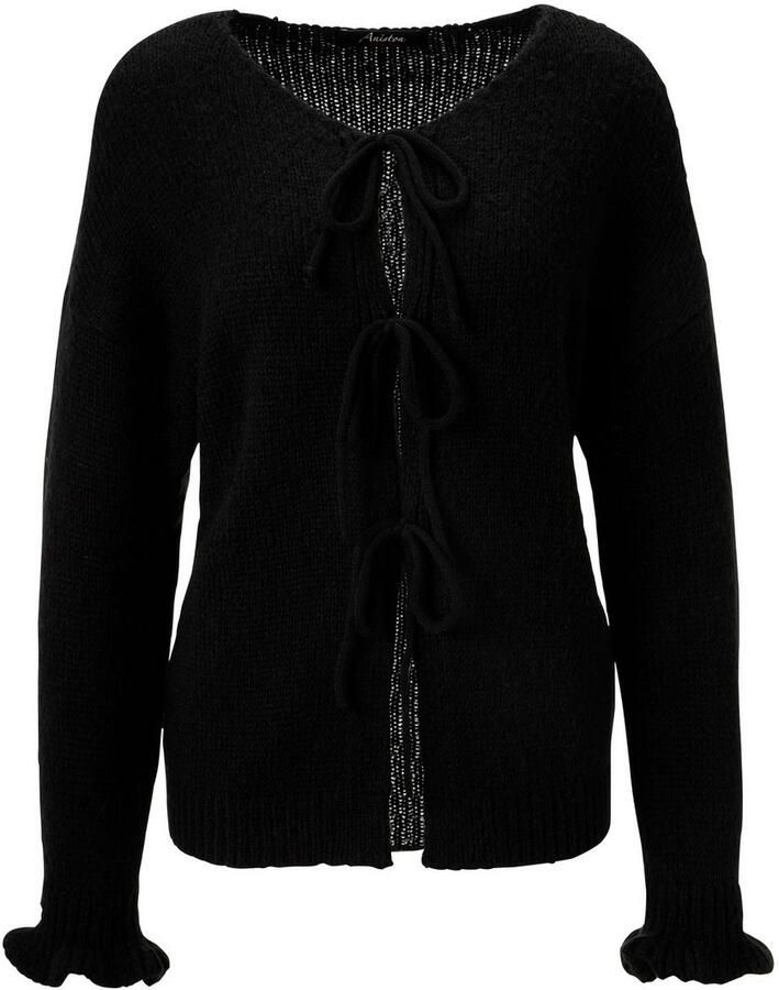 Aniston CASUAL Vest te sluiten met trendy strikbanden nieuwe collectie - Foto 2