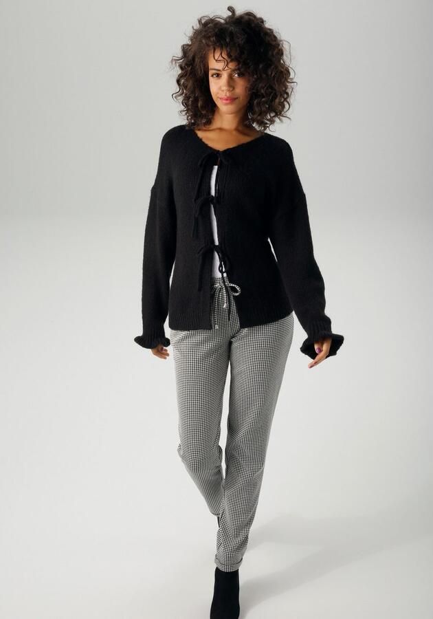 Aniston CASUAL Vest te sluiten met trendy strikbanden nieuwe collectie - Foto 6