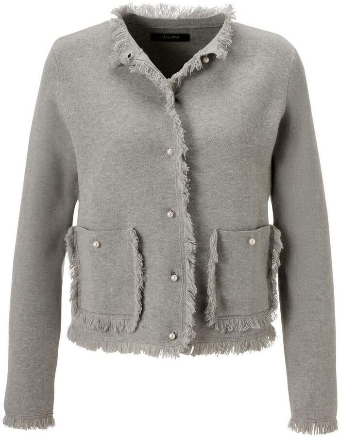 Aniston CASUAL Vest uitvoerig met franjes versierd nieuwe collectie - Foto 2