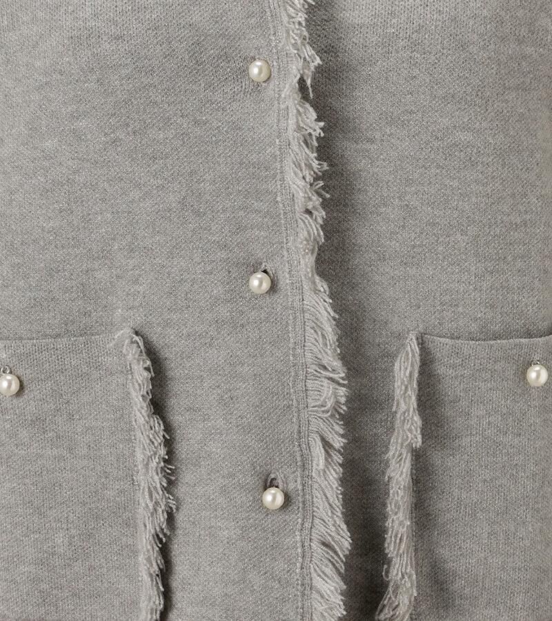 Aniston CASUAL Vest uitvoerig met franjes versierd nieuwe collectie