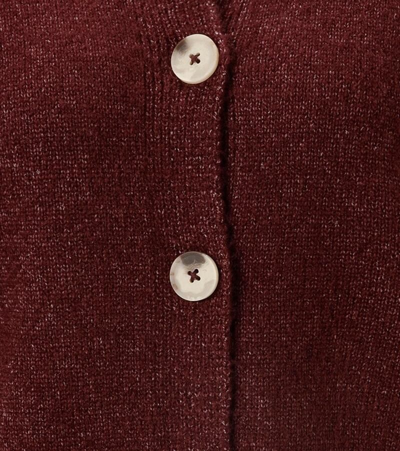 Aniston CASUAL Vest van effectvol gemêleerd garen nieuwe collectie