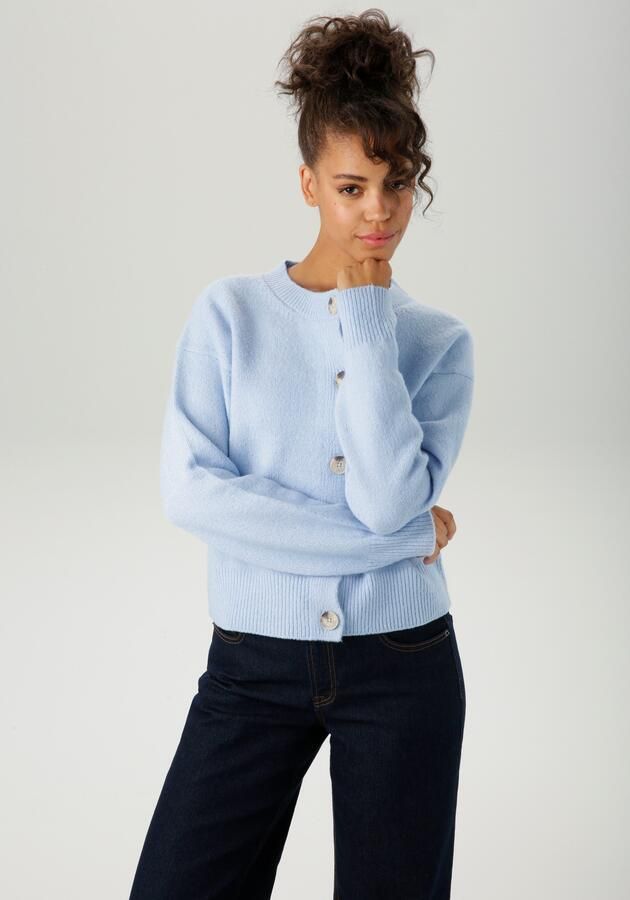 Aniston CASUAL Vest van effectvol gemêleerd garen nieuwe collectie - Foto 7