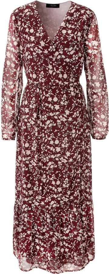 Aniston CASUAL Wikkeljurk met grafische bloe print elk deel uniek nieuwe collectie - Foto 8