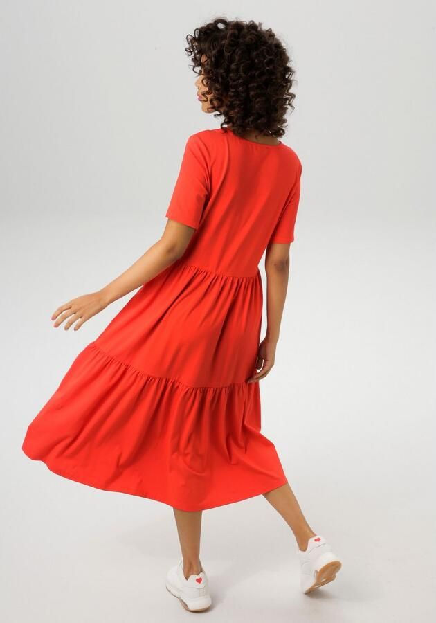 Aniston CASUAL Zomerjurk in trendy kleurenpalet - Foto 4