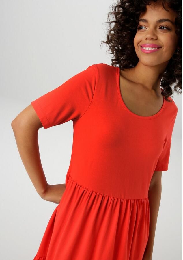 Aniston CASUAL Zomerjurk in trendy kleurenpalet - Foto 3