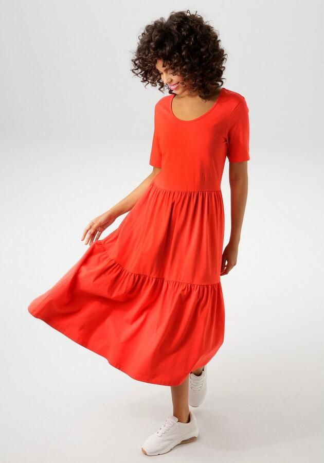 Aniston CASUAL Zomerjurk in trendy kleurenpalet - Foto 5