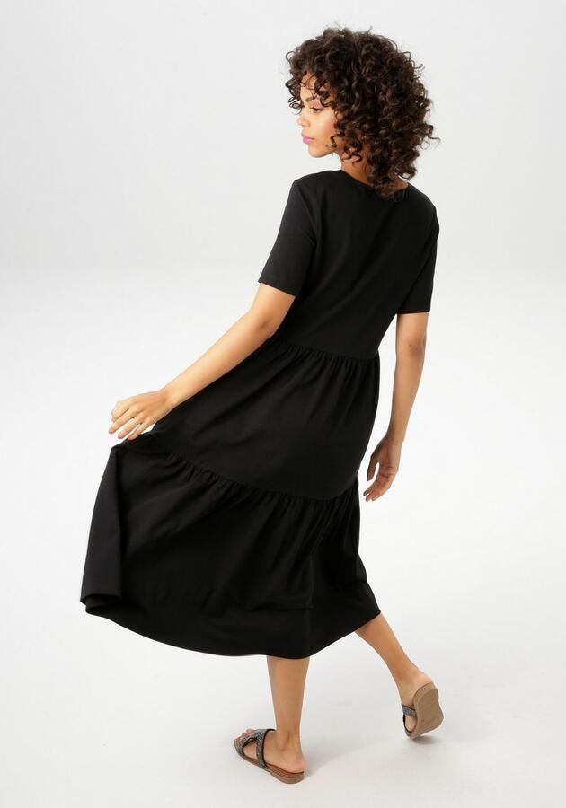 Aniston CASUAL Zomerjurk in trendy kleurenpalet - Foto 4