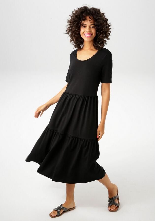 Aniston CASUAL Zomerjurk in trendy kleurenpalet - Foto 5