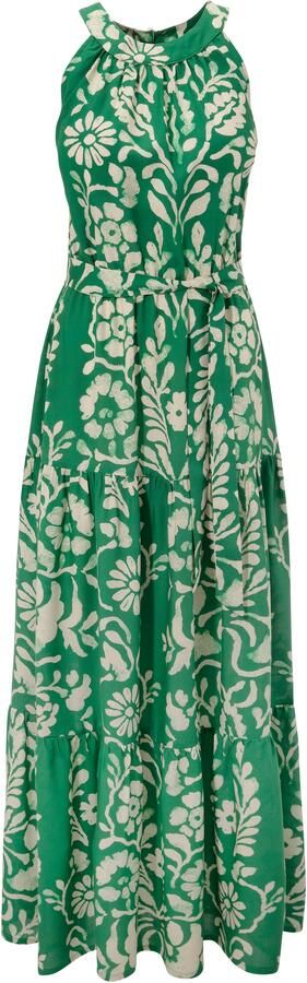 Aniston CASUAL Zomerjurk met extravagante bloemenprint elk stuk is uniek (Met afneembare bindband) - Foto 7