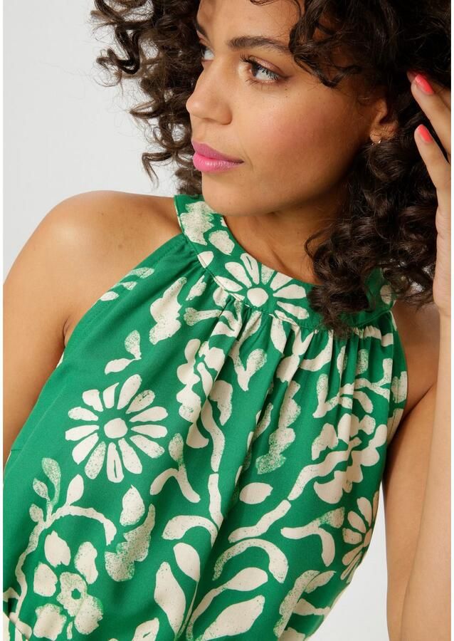 Aniston CASUAL Zomerjurk met extravagante bloemenprint elk stuk is uniek (Met afneembare bindband) - Foto 2