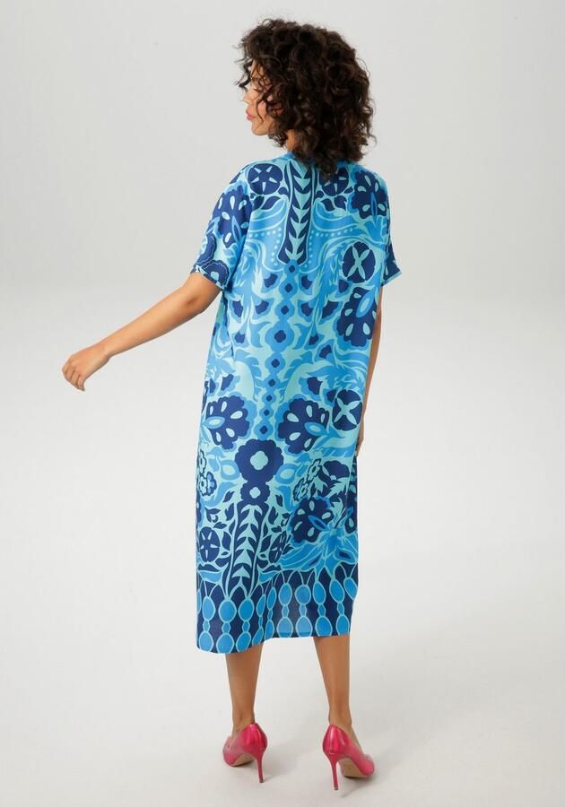 Aniston CASUAL Zomerjurk met extravagante grafische print - Foto 4